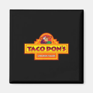 Taco Don's Chicken Tacos Trump Parodie Magneet
