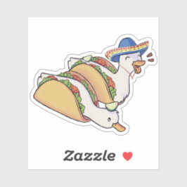 Taco duckies sticker