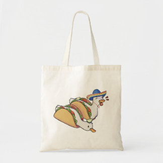Taco eendjes boodschappentas tote bag