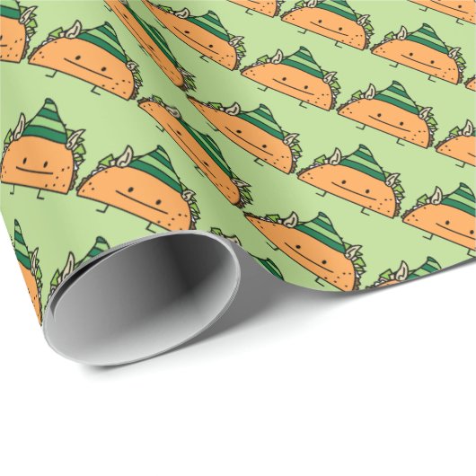 Taco Elf Cadeaupapier (Rol Hoek)