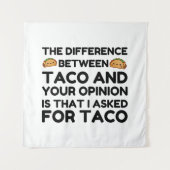 TACO EN UW ADVIES WANDKLEED (Voorkant)