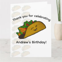 Taco Feest Dank Je