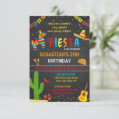 Taco fête d'anniversaire invitation (Debout devant)
