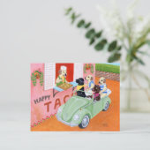 Taco Fun Labradors Briefkaart (Staand voorkant)