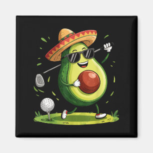 Taco golfspeler cinco de mayo Mexicaanse golfer et Magneet