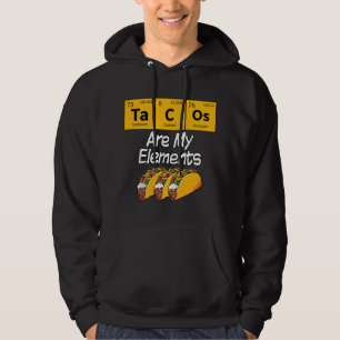 Taco Grappige scheikunde Meme citaat Periodiek sys Hoodie