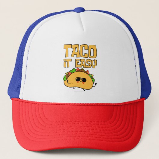Taco het makkelijk trucker pet (Voorkant)