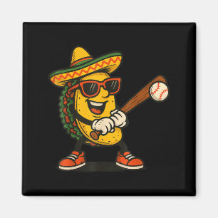 Taco honkbal cinco de mayo magneet