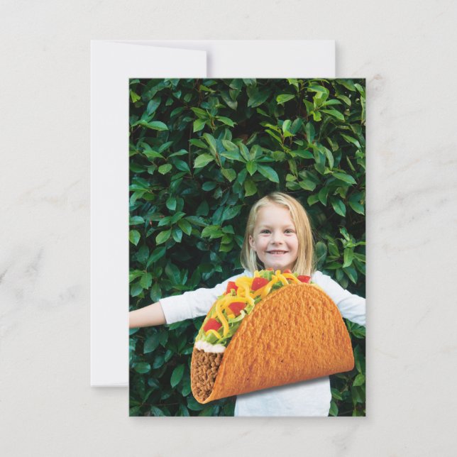 Taco-Kaart testen (Voorkant)