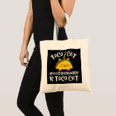Taco Kat Tote Bag (Voorkant (product))