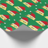 Taco-kerststaartwerkpapier Cadeaupapier (Hoek)
