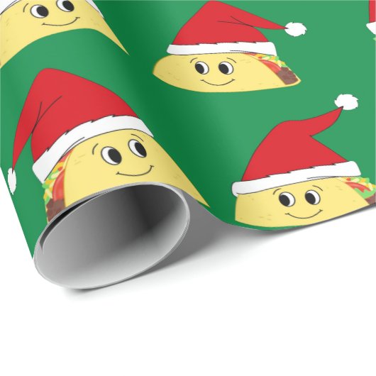 Taco-kerststaartwerkpapier Cadeaupapier (Rol Hoek)