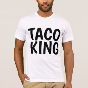 TACO KING Funny Mannen t-shirts & sweatshirts