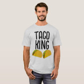 TACO KING MEN'S FUNNY DAD T-SHIRTS (Devant entier)