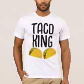 TACO KING MEN'S FUNNY DAD T-SHIRTS (Devant)