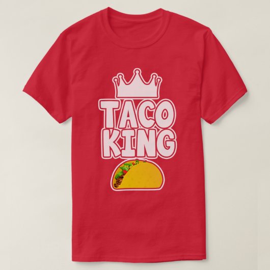 Taco King T-shirt (Design voorkant)