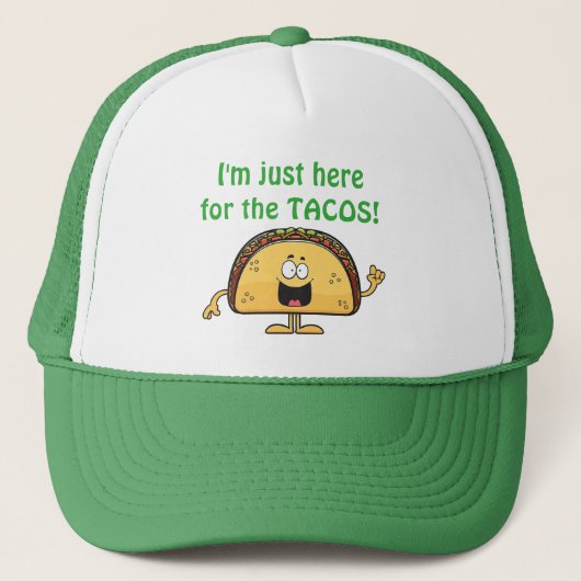 Taco Lover Trucker Hat Pet (Voorkant)