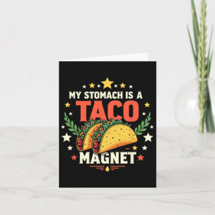 Taco-magneet Cinco De Mayo Kaart