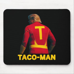 Taco-man Grappige Anti-trump Halloween Politieke K Muismat