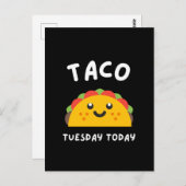 TACO MARDI AUJOURD'HUI Carte postale (Devant / Derrière)