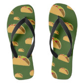 Taco Mardi Design - Les tongs pour enfants (Semelle)