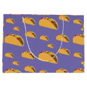 Taco Mardi Design - Sac Cadeau - Grand (Dos)