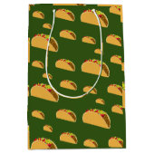Taco Mardi Design - Sac Cadeau - Moyen (Devant)