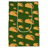Taco Mardi Design - Sac Cadeau - Moyen (Dos)