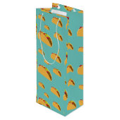 Taco Mardi Design - Sac Cadeau - Vin (Dos Angle)