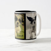 Taco ! ! Mug de café à deux tons 15 oz (Devant droit)