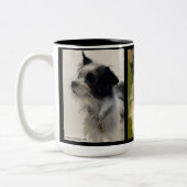 Taco ! ! Mug de café à deux tons 15 oz (Gauche)