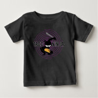 Taco Ninja Design - Baby Fine Jersey T-Shirt