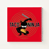 Taco Ninja Design - Carnet Spiral (Dos)