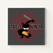 Taco Ninja Design - Carnet Spiral (Dos)