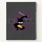 Taco Ninja Design - Carnet Spiral (Dos)