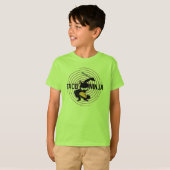 Taco Ninja Design - Kinderen Basic T-Shirt (Voorkant volledig)