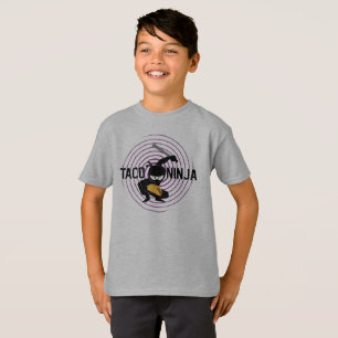 Taco Ninja Design - Kinderen Basic T-Shirt
