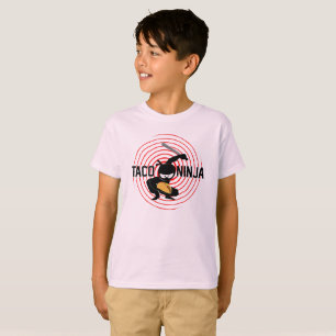 Taco Ninja Design - Kinderen Basic T-Shirt