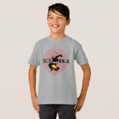 Taco Ninja Design - Kinderen Basic T-Shirt (Voorkant volledig)