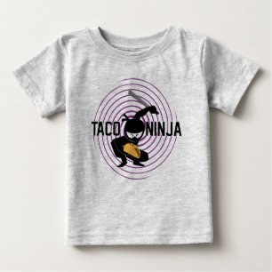 Taco Ninja Design - T-shirt Baby Fine Jersey