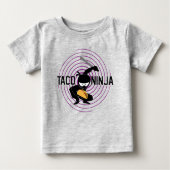 Taco Ninja Design - T-shirt Baby Fine Jersey (Devant)