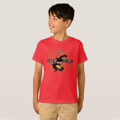 Taco Ninja Design - T-shirt de base pour enfants (Devant entier)
