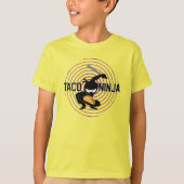 Taco Ninja Design - T-shirt de base pour enfants (Devant)