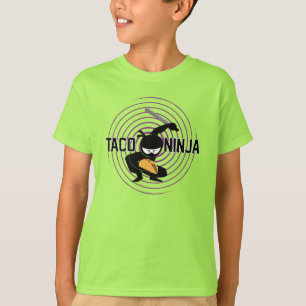 Taco Ninja Design - T-shirt de base pour enfants
