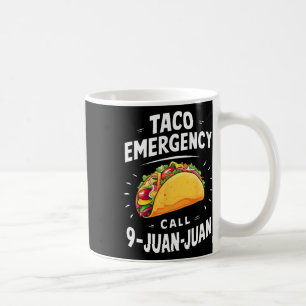 Taco Noodoproep 9 Juan Funny Cinco de May Koffiemok