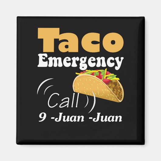 Taco Noodoproep 9 Juan Magneet (Voorkant)