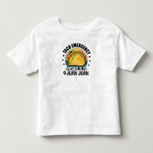 Taco Noodoproep 9 Juan Tacos Lover Kinder Shirts