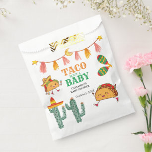 Taco over Baby Mexicaanse Baby shower gunsten Bedankzakje