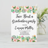 Taco 'Over een Afstuderen Fiesta Kaart (Staand voorkant)