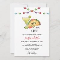 Taco Over Een Baby Paar's Baby shower Fiesta